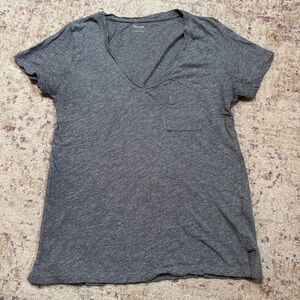 Madewell V-Neck Cotton T-Shirt